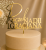 Personalizowany topper na tort Roczek dwa imiona
