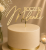 Personalizowany topper na tort Roczek z imieniem