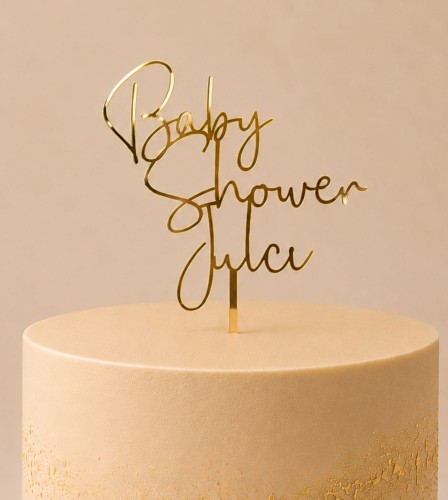 Dekor na tort Baby Shower nowoczesne.jpg
