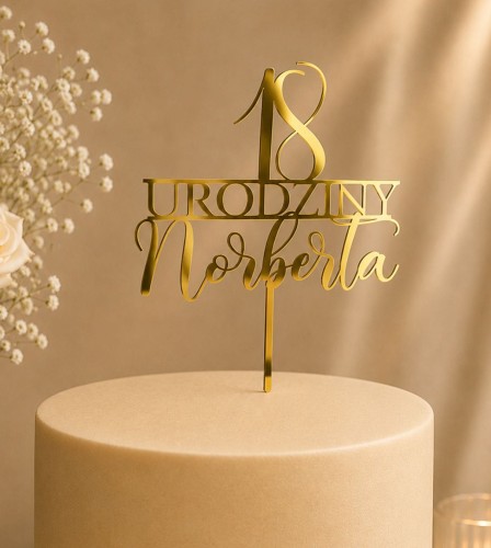 Topper na tort na 18 urodziny + imię.jpg