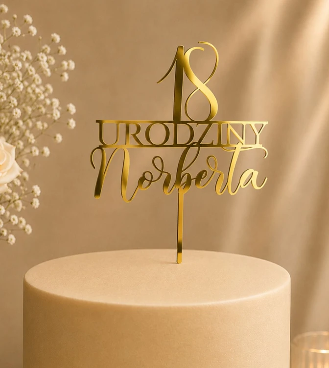 Topper na tort na 18 urodziny + imię.jpg