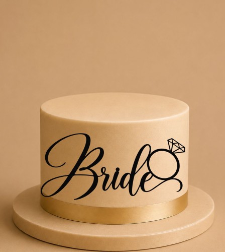 Topper na tort Bride