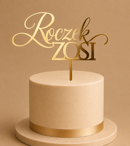 Topper na Roczek z imieniem