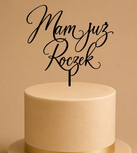 Topper na Roczek