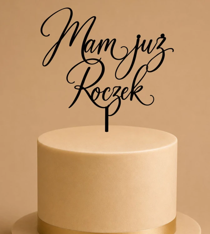 Topper na Roczek