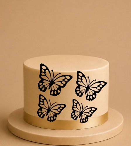 Motyl na tort