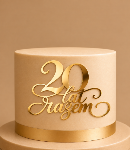 Topper 20 Rocznica Ślubu