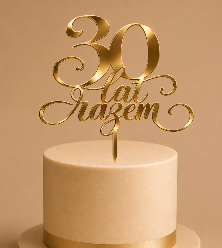 Topper 30 lat razem