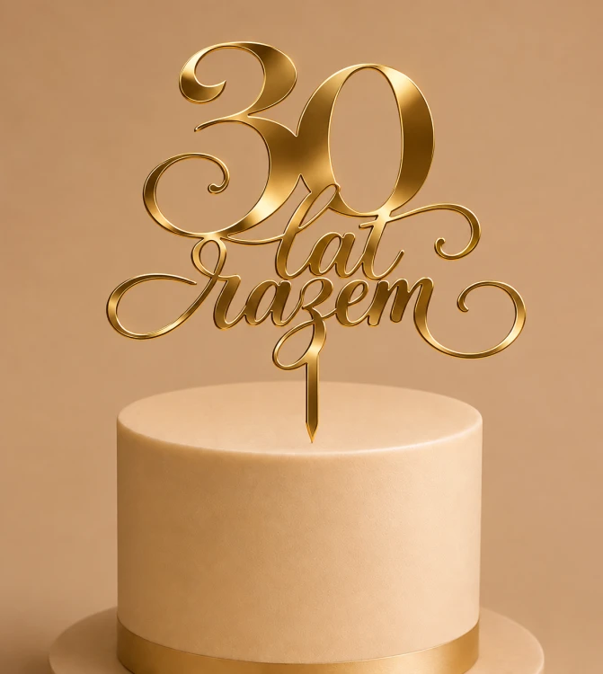 Topper 30 lat razem