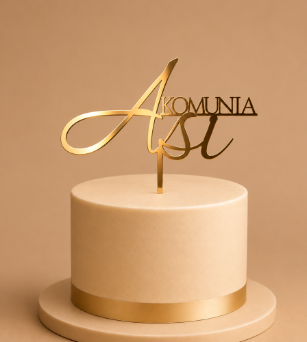 Imię+ Komunia topper na tort Komunijny.png