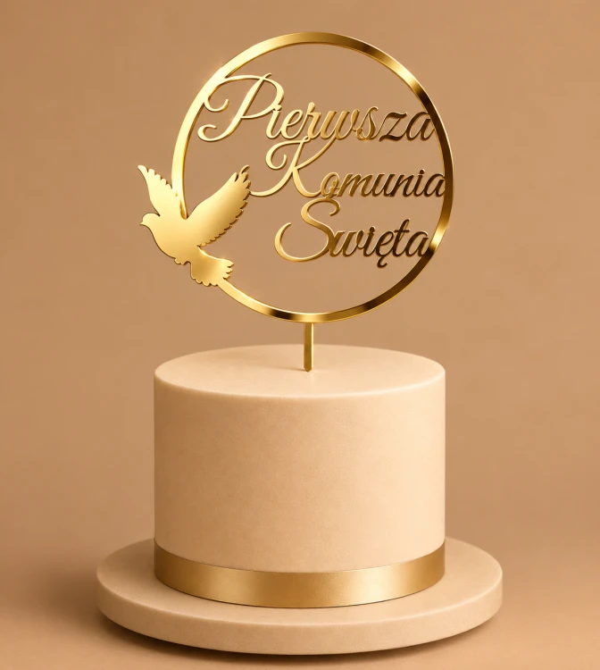 Topper na Pierwszą Komunie Świętą.png