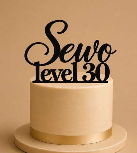 Topper na tort urodzinowy