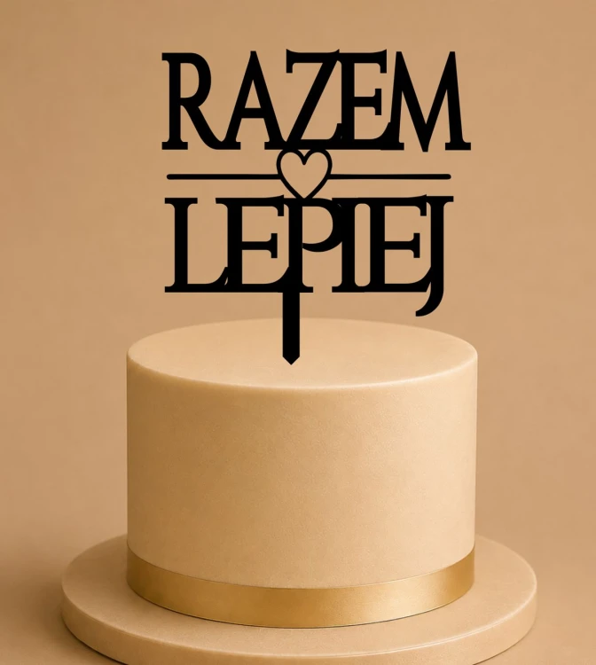 Topper na ślub