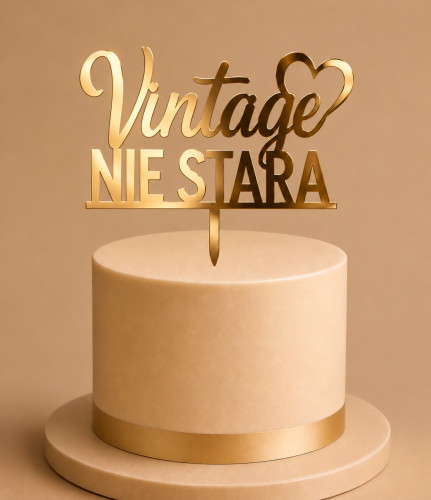 Tort z topperem Vintage Nie Stara.png