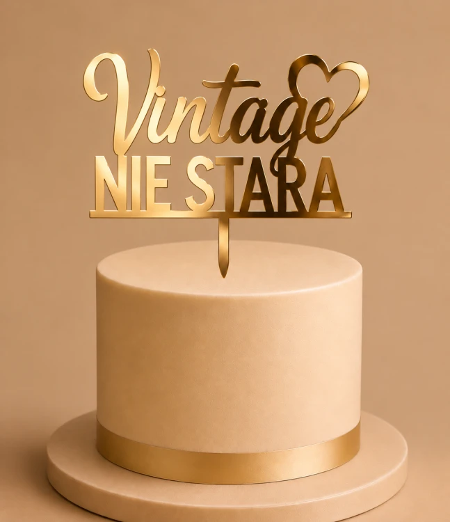 Tort z topperem Vintage Nie Stara.png