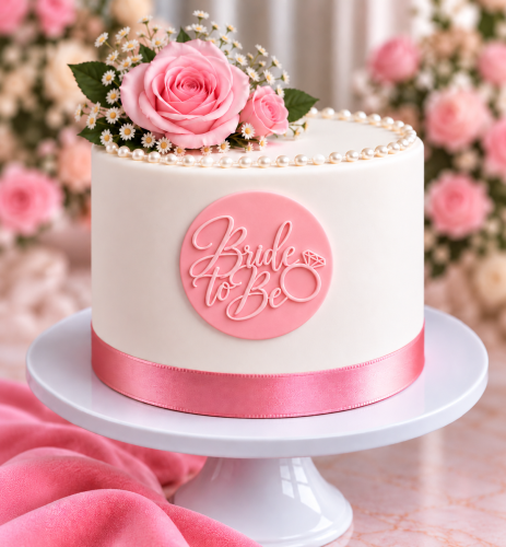 Stempel Bride to Be z pierścionkiem